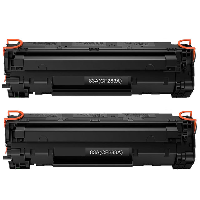 2x HP CF283A Black Compatible Toner Cartridges
