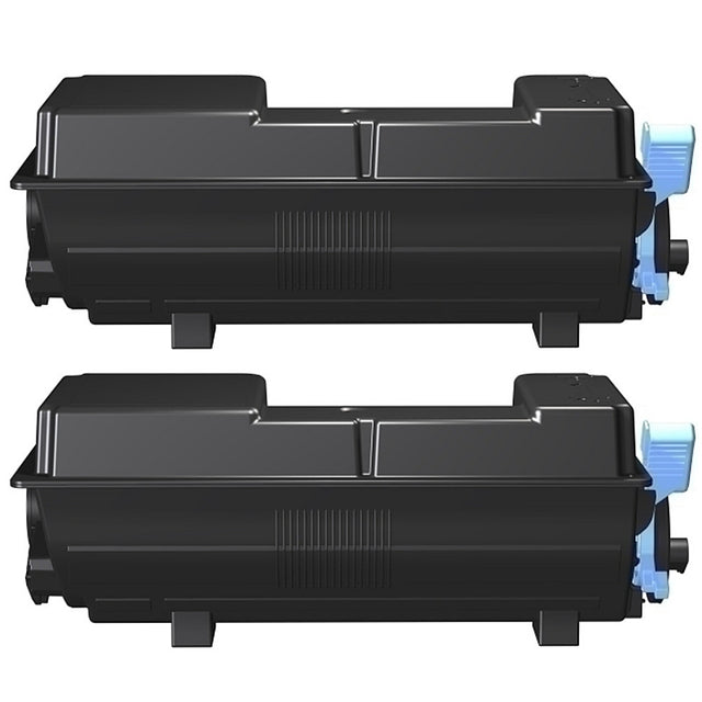 2x Kyocera TK-3414 Black Compatible Toner Cartridges PA5000X