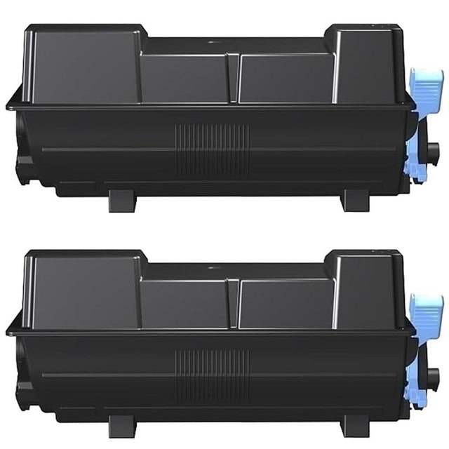 2x Kyocera TK-3434 Black Compatible Toner Cartridges
