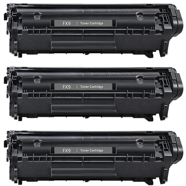 3x Canon FX9 Compatible Toner Cartridges FX-9