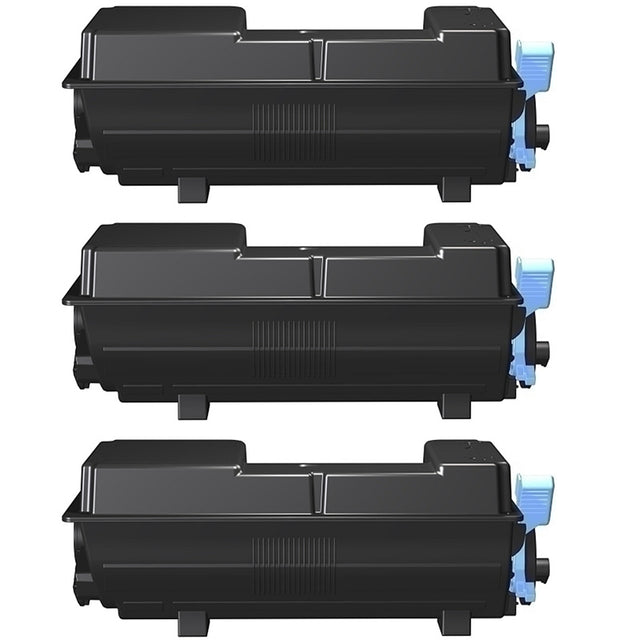 3x Kyocera TK-3414 Black Compatible Toner Cartridges PA5000X