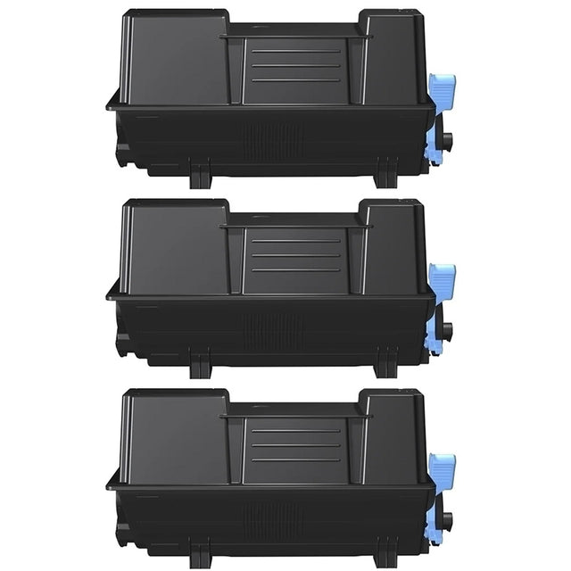 3x Kyocera TK-3444 Black Compatible Toner Cartridges, PA6000X, MA6000IFX