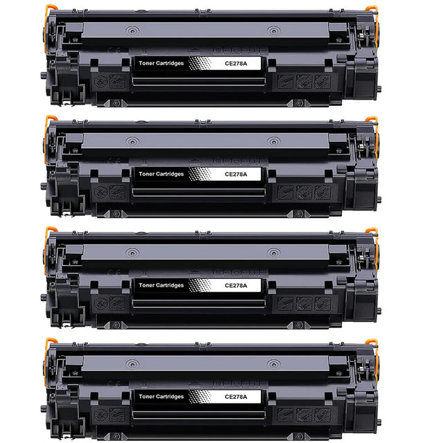 4x HP CE278A Compatible Toner Cartridges (HP78A)