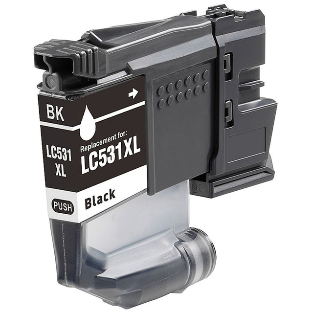 Brother LC531XL Black Compatible Ink Cartridge