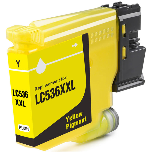 Brother LC536Y XXL Yellow Compatible Ink Cartridge