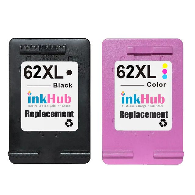 HP 62XL Compatible Combo Pack - HP62XL ink value pack