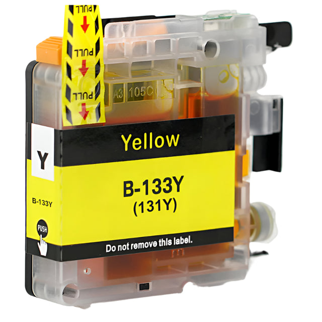 Brother LC133Y Yellow Compatible Ink Cartridge