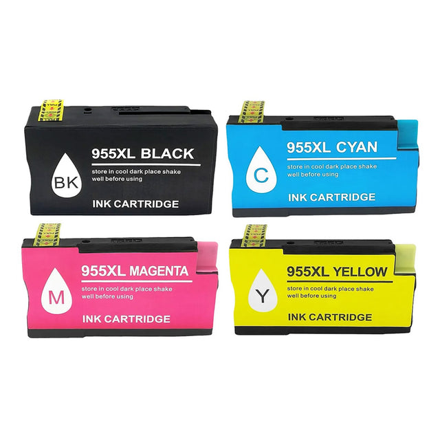 HP 955XL Compatible Value Pack ( HP955XL 4 ink combo ) ink cartridges