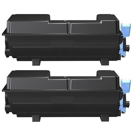 2x Kyocera TK-3414 Black Compatible Toner Cartridges PA5000X