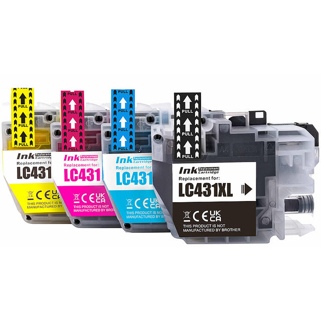Brother LC431XL Compatible Value Pack