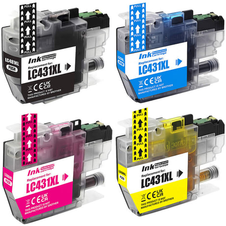 Brother LC431XL Compatible Value Pack
