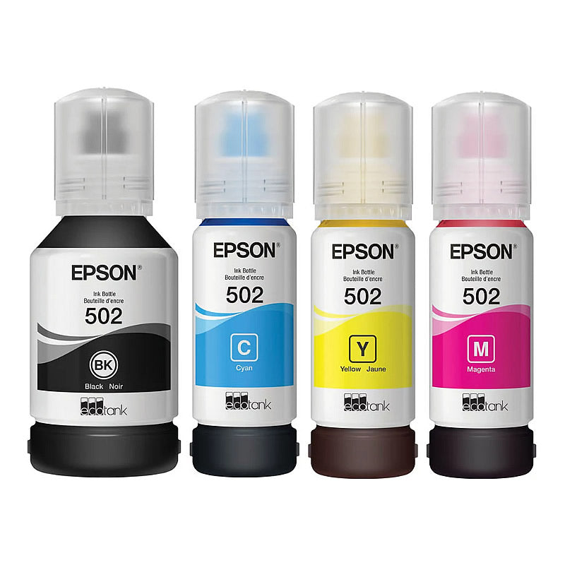 Epson T502 Genuine EcoTank Ink Bottle Set – Ink Hub