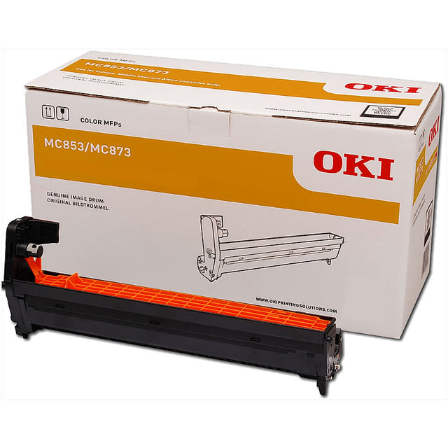 OKI 44844484 Black Drum Unit - MC853 and MC873