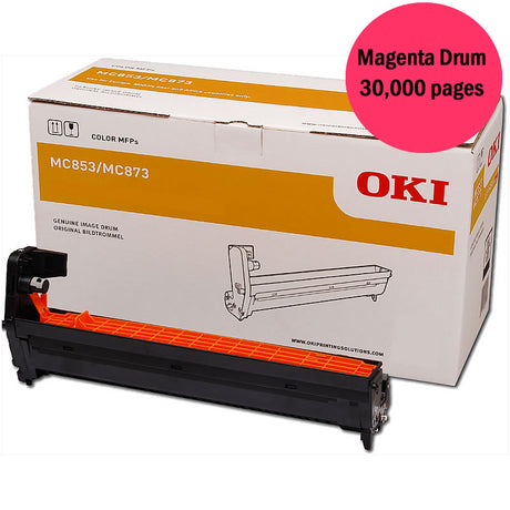 OKI 44844482 Magenta Drum Unit for MC853 and MC873