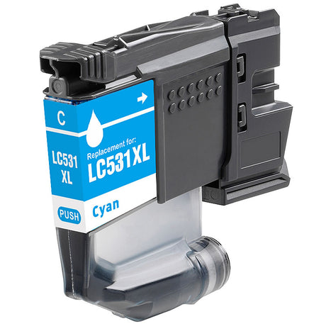 Brother LC531XL Cyan Compatible Ink Cartridge