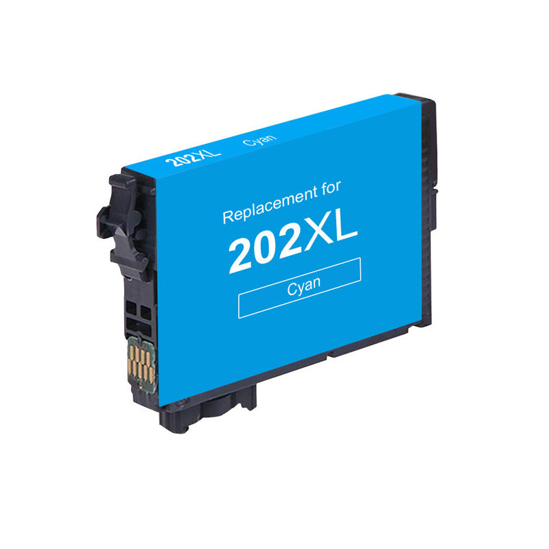 Remanufactured Epson 202XL (T202XL220) InkJet Cartridge, Cyan, 470 High Yield