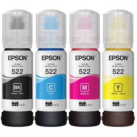 Epson T522 EcoTank Genuine Ink Refill Set