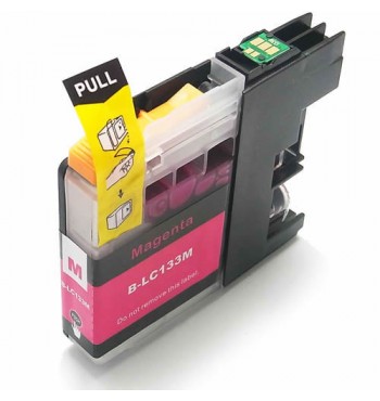 Brother LC 133M Magenta Compatible Ink Cartridge