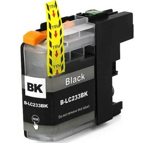 Brother LC 233 Black Compatible Ink Cartridge