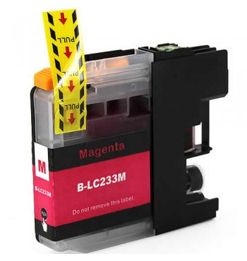 Brother LC 233M Magenta Compatible ink Cartridge