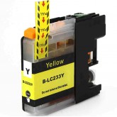 Brother LC 233Y Yellow Compatible ink Cartridge