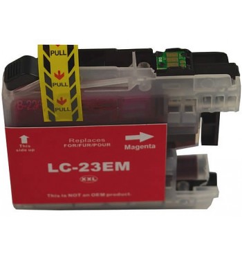 Brother LC 23E Magenta Compatible Ink Cartridge