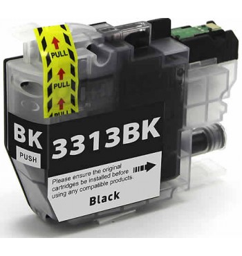 Brother LC 3313BK Black Compatible Ink Cartridge