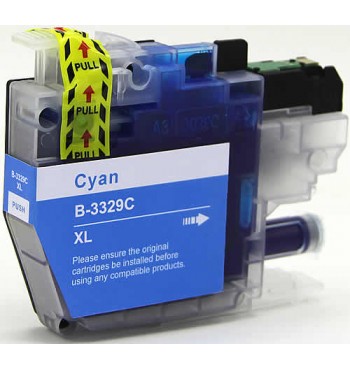 Brother LC 3329XL Cyan Compatible Ink Cartridge