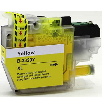 Brother LC 3329XL Yellow Compatible Ink Cartridge