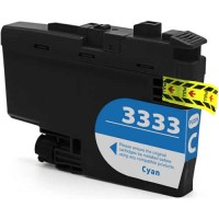 Brother LC 3333C Cyan Compatible Ink Cartridge