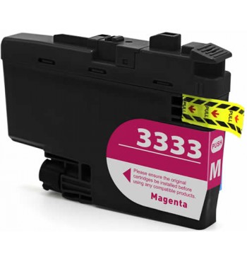 Brother LC 3333M Magenta Compatible Ink Cartridge