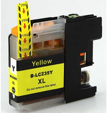 Brother LC235XL Yellow Compatible Ink Cartridge