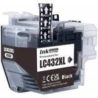 Brother LC432XL Black Compatible Ink Cartridge