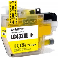 Brother LC432XL Yellow Compatible Ink Cartridge