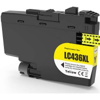 Brother LC436XL Yellow Compatible Ink Cartridge