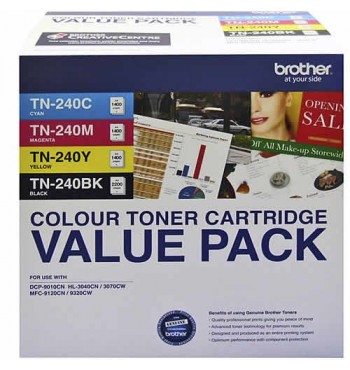 Brother TN 240 Genuine Value Pack