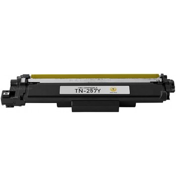 Brother TN 257Y Yellow Compatible Toner Cartridge