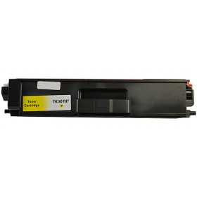Brother TN 340Y Yellow Compatible Toner Cartridge