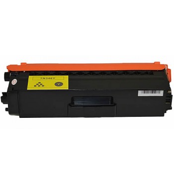 Brother TN 346Y Yellow Compatible Toner Cartridge