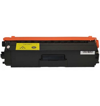 Brother TN 348Y Yellow Compatible Toner Cartridge