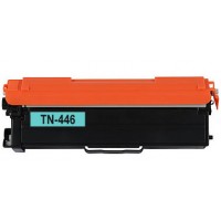 Brother TN 446 Cyan Compatible Toner Cartridge