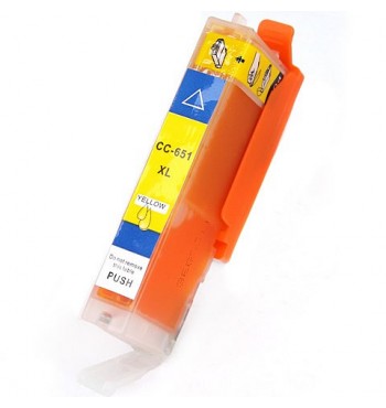 Canon CLI 651XL Yellow Compatible Ink Cartridge