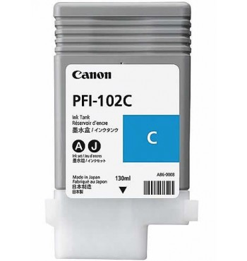 Canon PFI102C Cyan Ink Cartridge