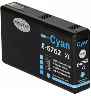 Epson 676XL Cyan Compatible Ink Cartridge
