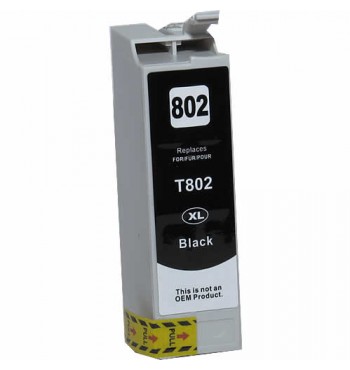 Epson 802XL Black Compatible Ink Cartridge