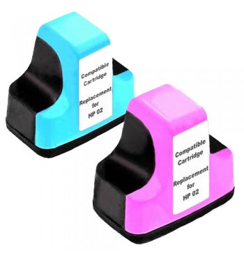HP 02 LCLM Compatible Colour Pack