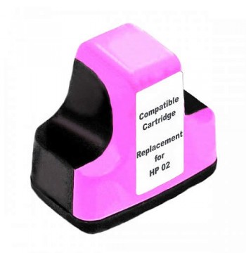 HP 02 Light Magenta Compatible Ink Cartridge