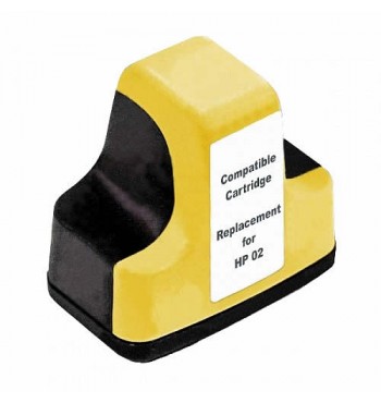 HP 02 Yellow Compatible Ink Cartridge