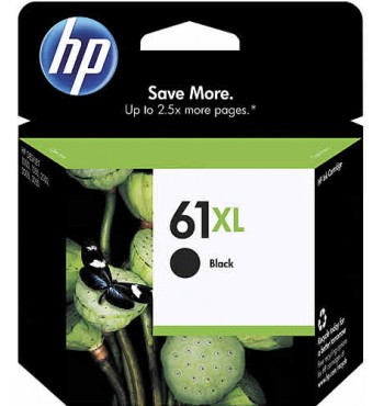 HP 61XL High Yield Black Ink Cartridge