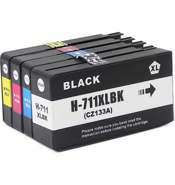 HP 711 Compatible Value Pack